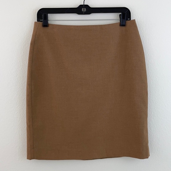 Banana Republic Tan Pencil Skirt - Picture 1 of 9
